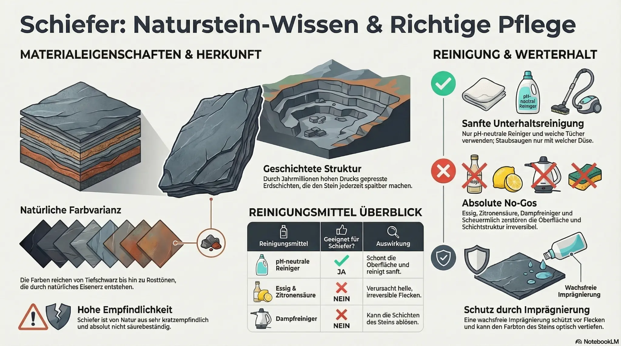 Schieferreinigenberlin_b7fbd502 Infografik Schiefer: Naturstein-Wissen und Richtige Pflege – Materialeigenschaften, Reinig