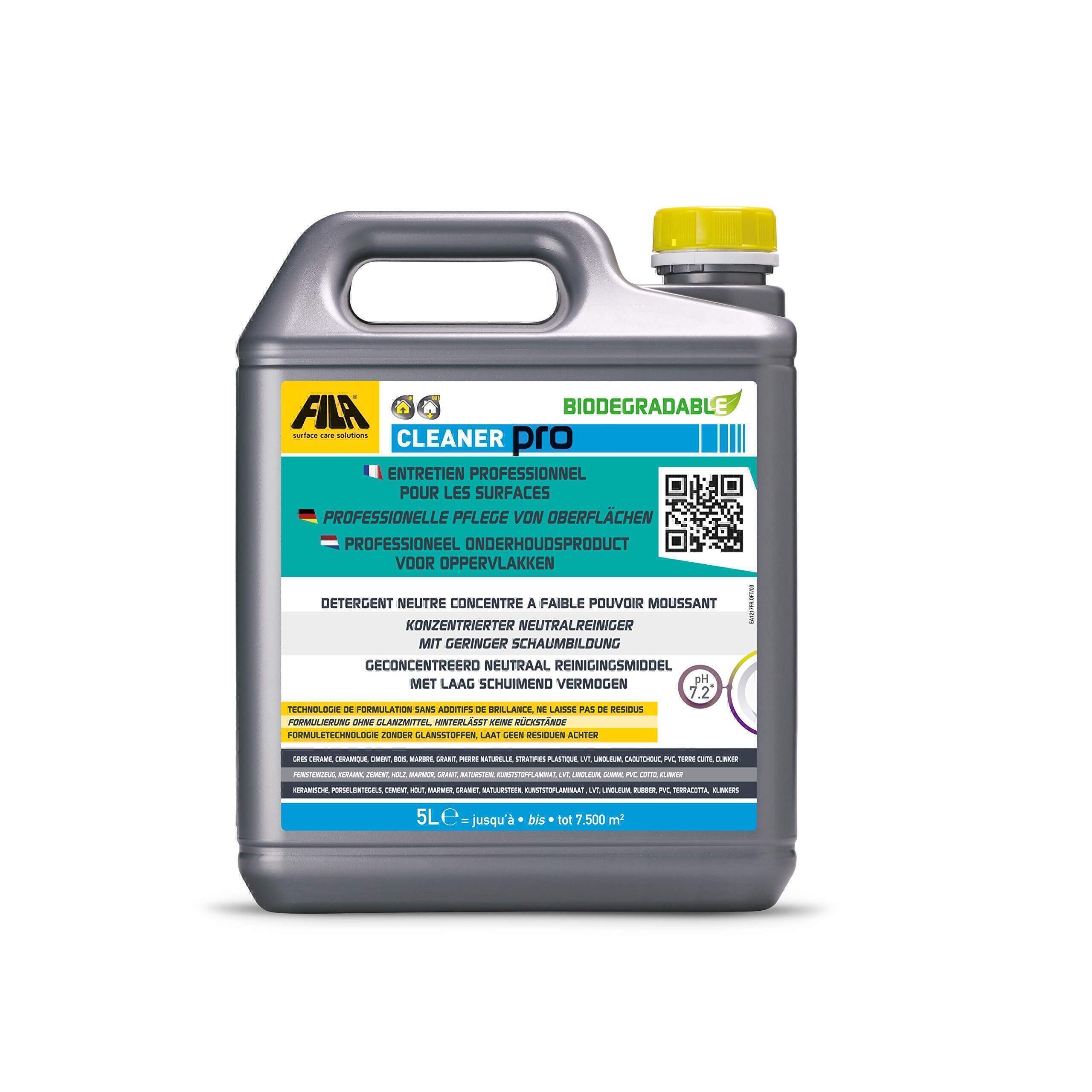 Version 1.0.0 FILA CLEANER PRO – pH-neutraler Unterhaltsreiniger