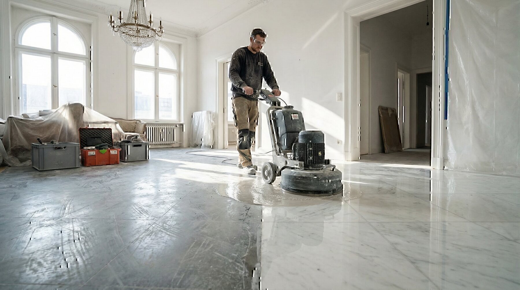Marmor schleifen Berlin – Kosten ab 35 €/m² | Planschliff & Politur 2026