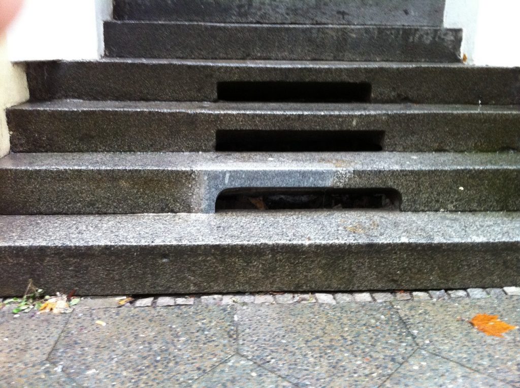 Naturstein Sanierung Treppe Abbruch nachher